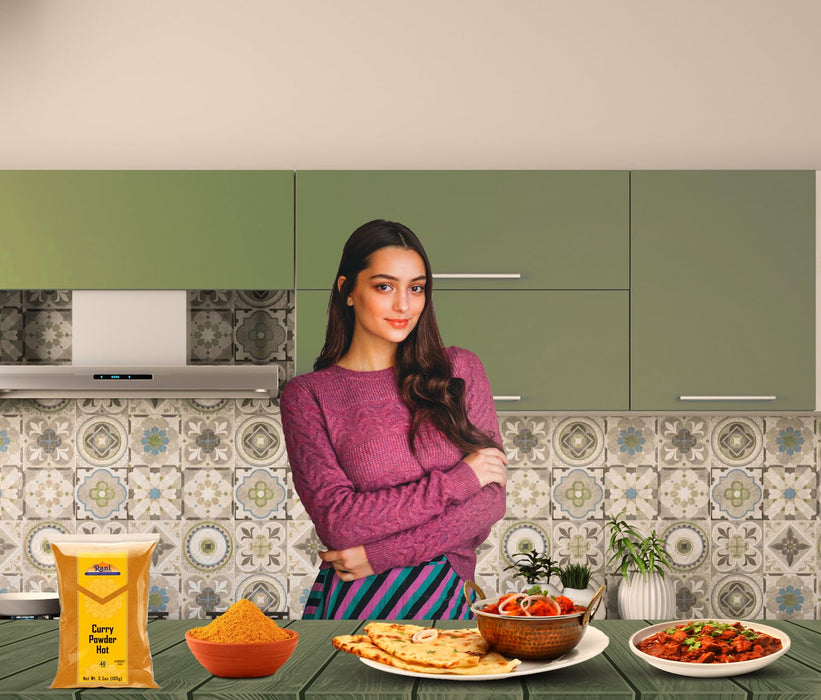 Rani Curry Powder Hot Natural 11-Spice Blend 100g (3.5oz) ~ Salt Free | Vegan | Gluten Friendly | NON-GMO | Kosher