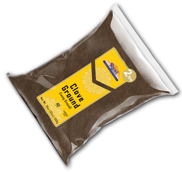 Rani Cloves Powder (Laung) Indian Spice 32oz (2lbs) 908g ~ All Natural, Gluten Friendly | Non-GMO | Kosher | Vegan | Indian Origin