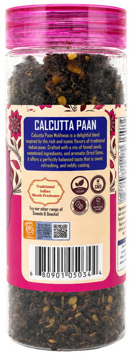 Rani Calcutta Mix (Calcutta Date & Fennel Mix) 7oz (200g) PET Jar ~ Indian Tasty Treats | Vegan | Gluten Friendly | NON-GMO | Indian Origin