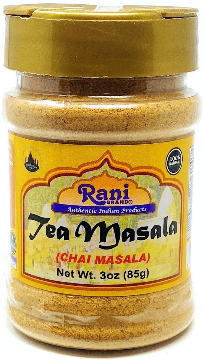 Rani Tea (Chai) Masala Indian Spice Blend 3oz (85g) PET Ja, Pack of 12 ~ All Natural | Vegan | Gluten Friendly | Salt & Sugar Free | NON-GMO | No Colors | Indian Origin