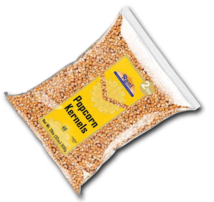 Rani Popcorn Kernels 32oz (2lbs) 908g Bulk, Perfect for Stovetop, Microwave & Popcorn Machines ~ All Natural | Gluten Friendly | Vegan | NON-GMO | Kosher | Product of USA