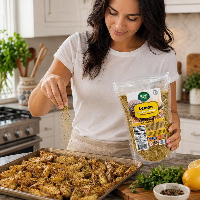 Rani Lemon Pepper Powder (Zesty Citrus Pepper Blend) 32oz (2lbs) 908g ~ Gluten Free | NON-GMO | Kosher | Vegan | Product of USA