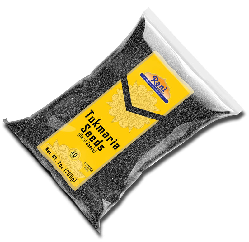 Rani Tukmaria  (Natural Holy Basil Seeds) {4 Sizes Available}