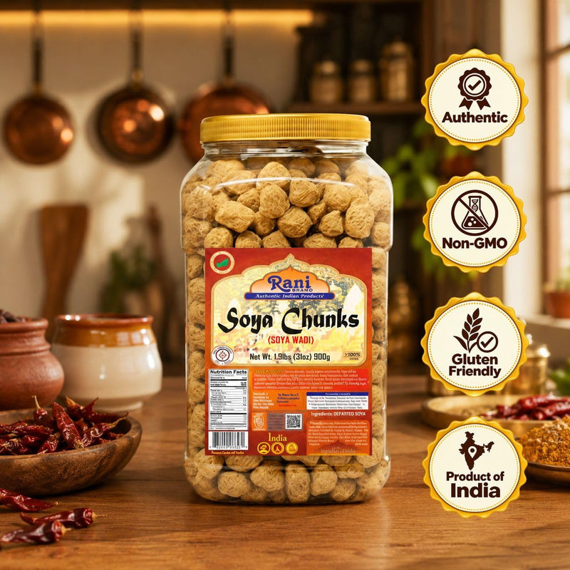 Rani Soya Chunks {5 Sizes Available}