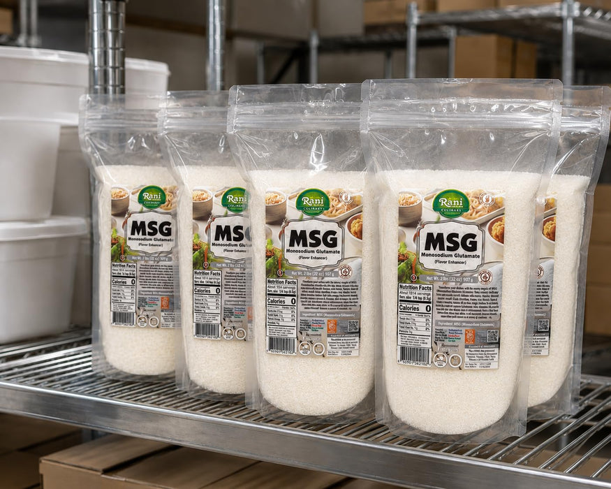 Rani MSG (Monosodium Glutamate) 32oz (2lbs) 908g ~ Gluten Free | NON-GMO | Kosher | Vegan | Product of Vietnam