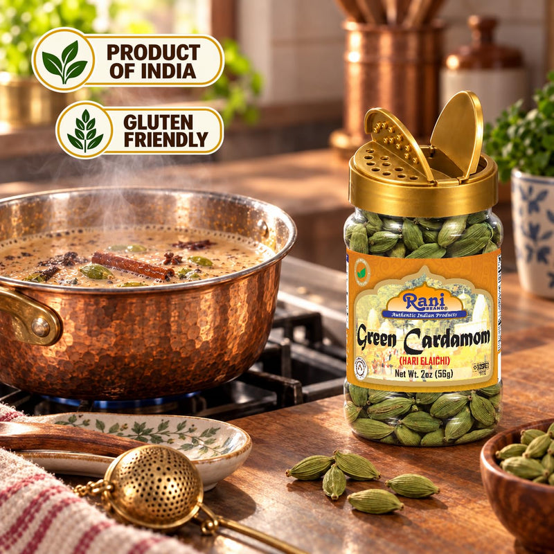 Rani Green Cardamom {13 Sizes Available}