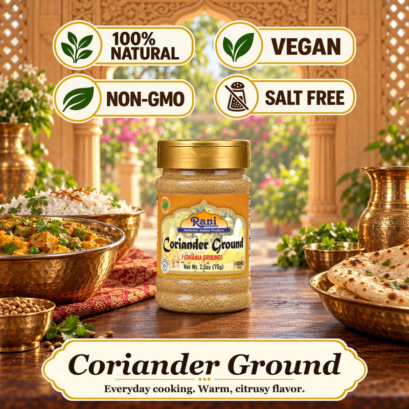 Rani Coriander (Dhania) Powder {8 Sizes Available}