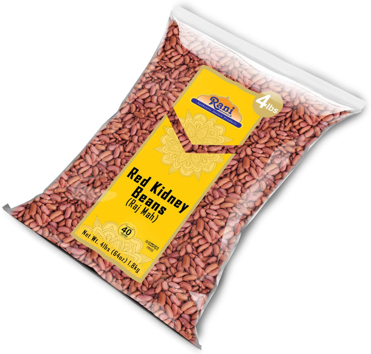 Rani Red Kidney Beans, Light 64oz (4lbs) 1.81kg Bulk ~ All Natural | Vegan | Gluten Friendly | NON-GMO | Kosher | Raj Mah