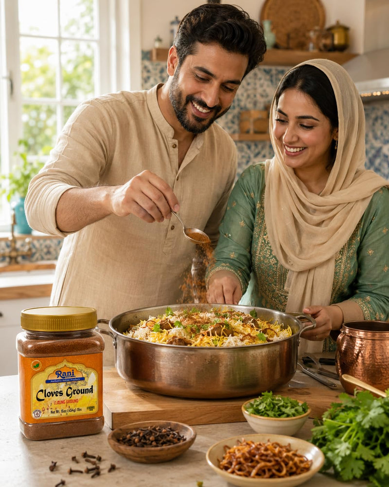 Rani Cloves Powder (Laung) Indian Spice 16oz (1lb) 454g PET Jar ~ All Natural, Gluten Friendly | NON-GMO | Kosher | Vegan | Indian Origin