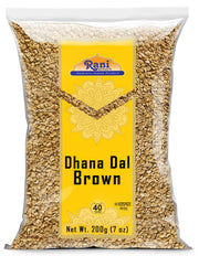 Rani Dhana Dal (Roasted Coriander Seeds) Brown 7oz