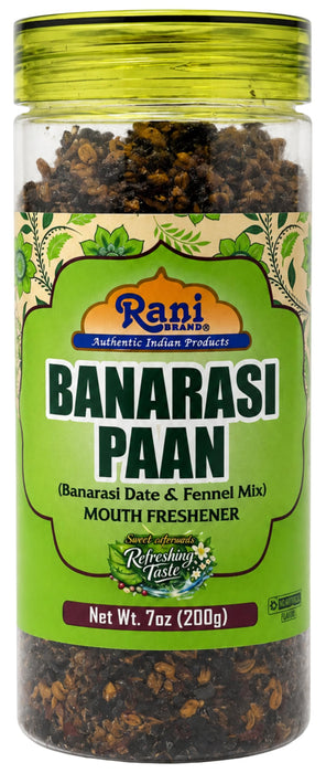 Banarasi Mix (Banarasi Date & Fennel Mix) 7oz (200g) - Rani Brand Authentic Indian Products