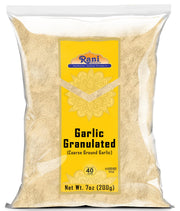 Rani Granulated Garlic (Coarse Ground Garlic) 7oz