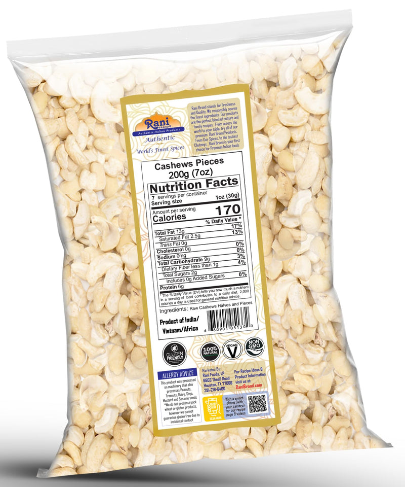 Rani Cashews Pieces {5 Sizes Available}