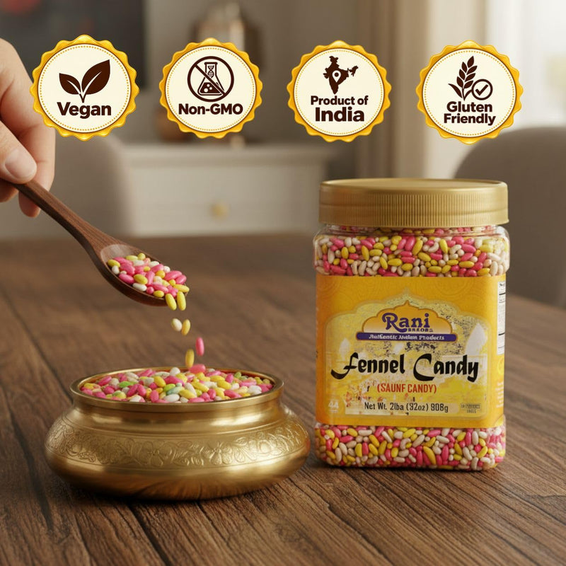 Rani Sugar Coated Fennel Candy {12 Sizes Available}