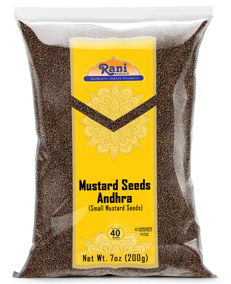 Rani Andra Mustard Seeds (Rai) Whole Spice 7oz