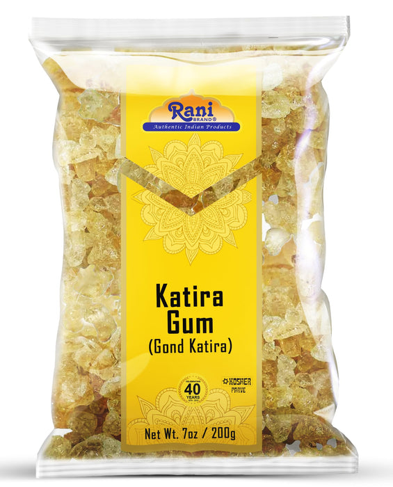 Rani Edible Gum Whole (Goonder Tragacanth Gum) 7oz (200g) ~ All Natural, Salt-Free | Vegan | No Colors | Gluten Friendly | NON-GMO | Kosher | Indian Origin