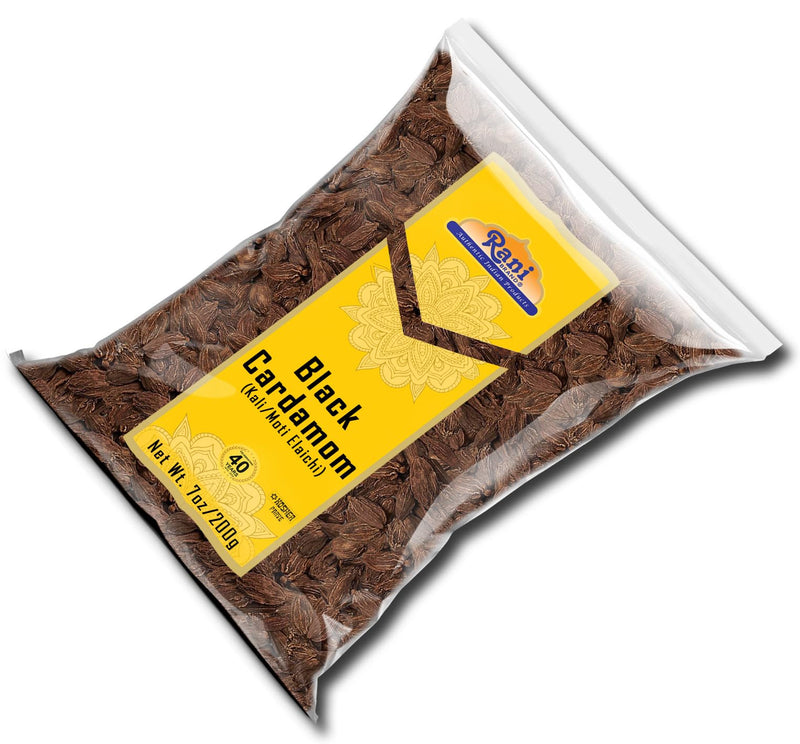 Rani Black Cardamom (Kali Elachi) {6 Sizes Available}