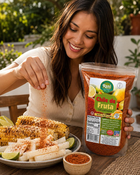 Rani Chile de Fruta (Fruity & Spicy Seasoning) 32oz (2lbs) 908g ~ Gluten Free | NON-GMO | Kosher | Vegan | Sodium Free | Product of USA
