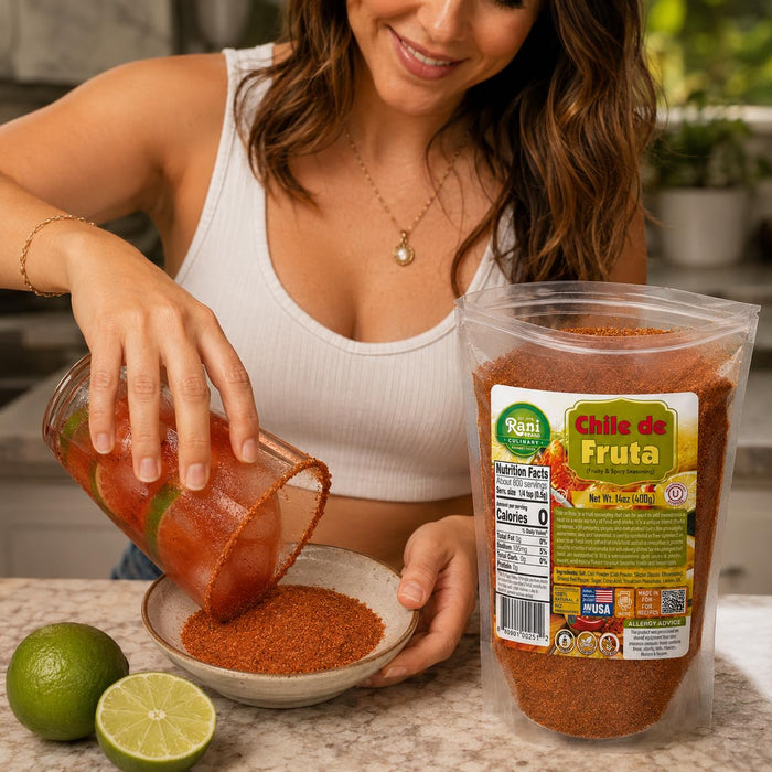 Rani Chile de Fruta (Fruity & Spicy Seasoning) 14oz (400g) ~ Gluten Free | NON-GMO | Kosher | Vegan | Product of USA