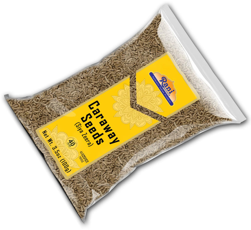 Rani Caraway Seeds Spice 3.5oz (100g) Natural ~ Gluten Friendly | NON-GMO | Kosher | Vegan | Indian Origin