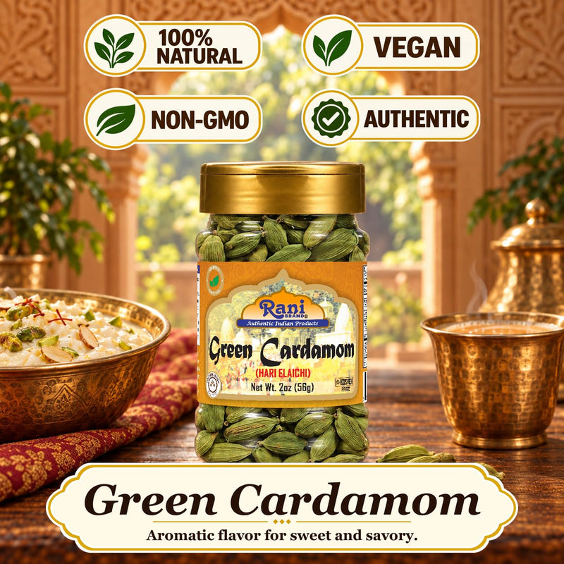 Rani Green Cardamom {13 Sizes Available}