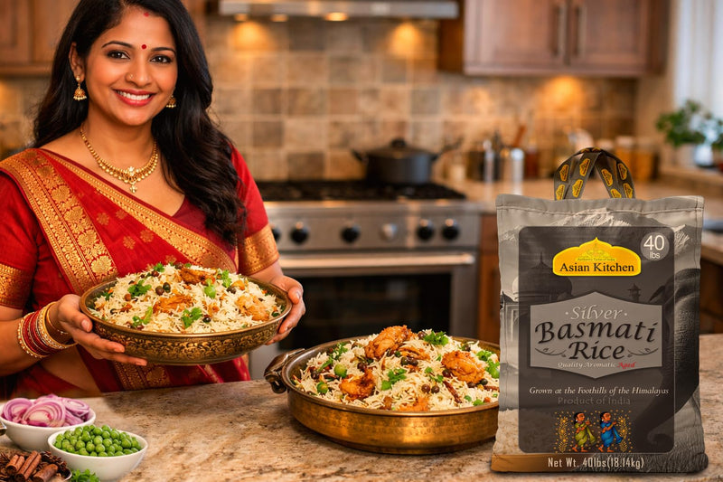 Asian Kitchen Silver White Basmati Rice Aged 18 months {4 Sizes Available}