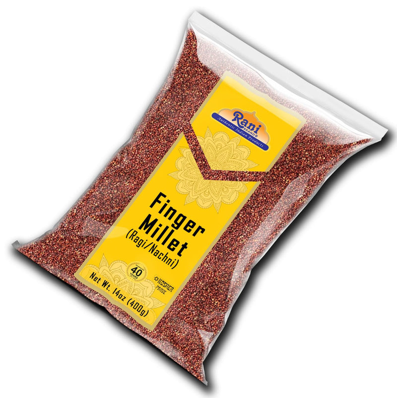 Rani Ragi Finger Millet (Eleusine Coracana) Whole Ancient Grain Seeds~ All Natural | Gluten Free Ingredients | NON-GMO | Vegan | Indian Origin
