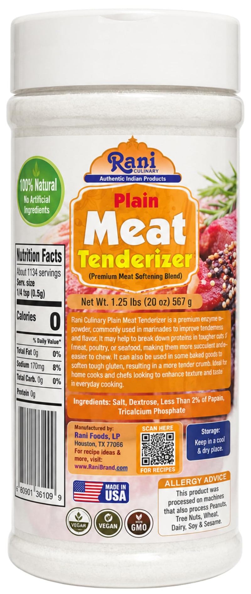 Rani Plain Meat Tenderizer 1.25lb