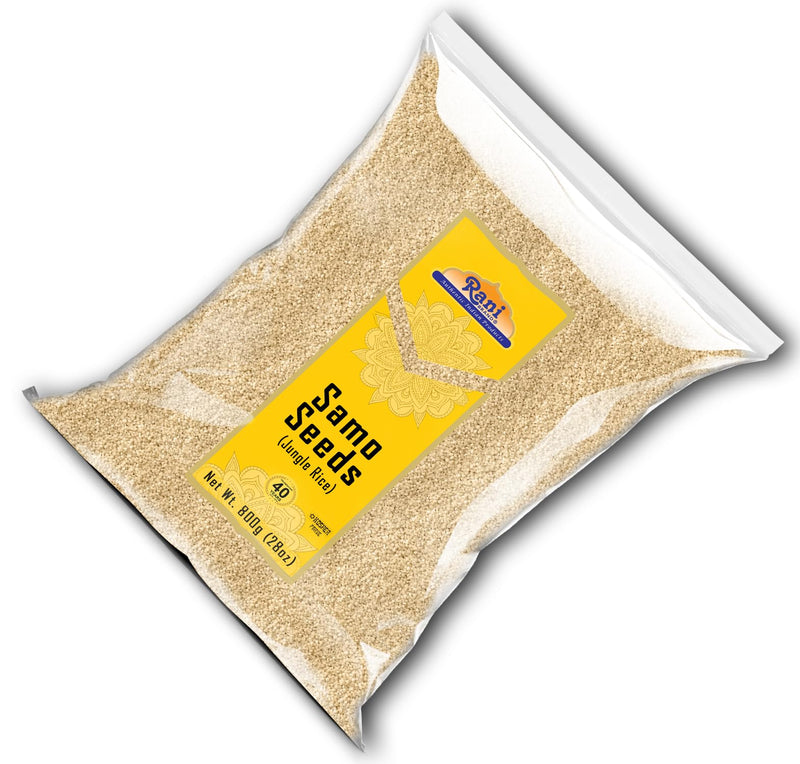 Rani Samo Seeds Whole 28oz (800g) Bulk ~ Japanese barnyard millet / Jungle Rice/Moriyo/ Samak Rice Echinochloa frumentacea ~ All Natural | Vegan | Gluten Friendly | Kosher | NON-GMO | Indian Origin