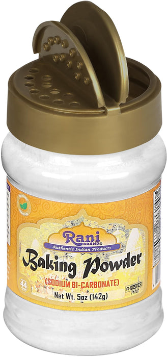 Rani Baking Powder 5oz (150g) PET Jar ~ Used for cooking, NON-GMO | Kosher | Indian Origin | Gluten Friendly