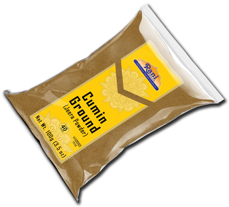 Rani Cumin (Jeera) Powder Spice 100g (3.5oz) ~ All Natural | Vegan | Gluten Friendly | NON-GMO | Kosher | Indian Origin