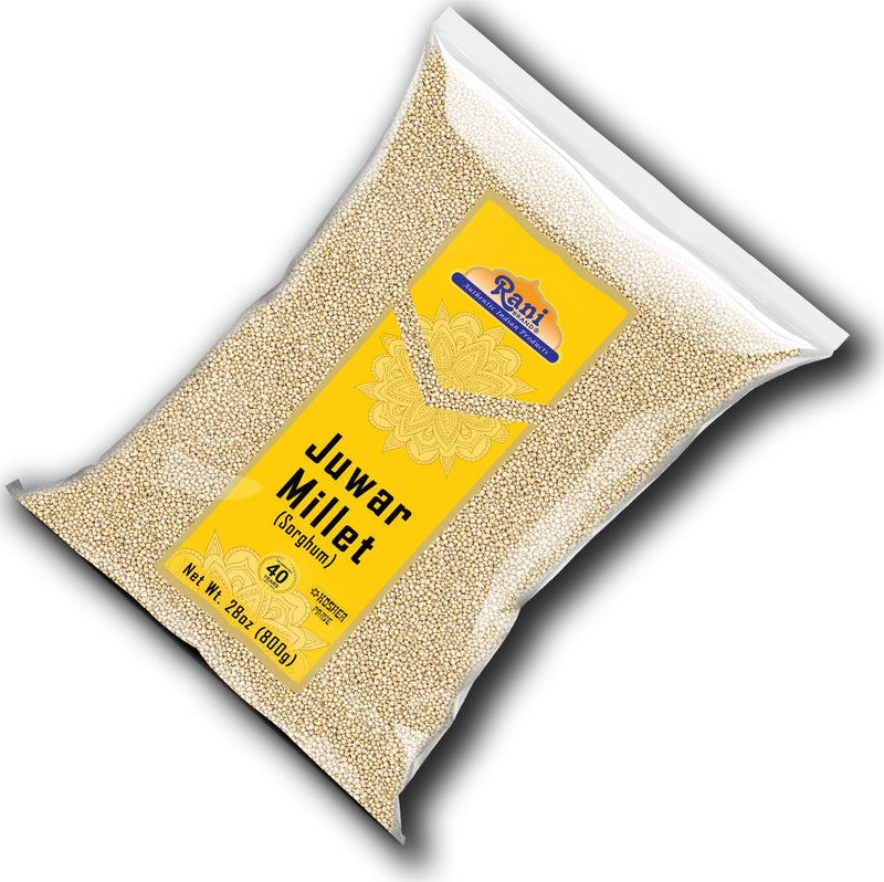Rani Juwar Millet (Sorghum) Whole Ancient Grain Seeds 28oz (1.75lbs) 800g ~ All Natural | Gluten Friendly | NON-GMO | Kosher | Vegan | Indian Origin