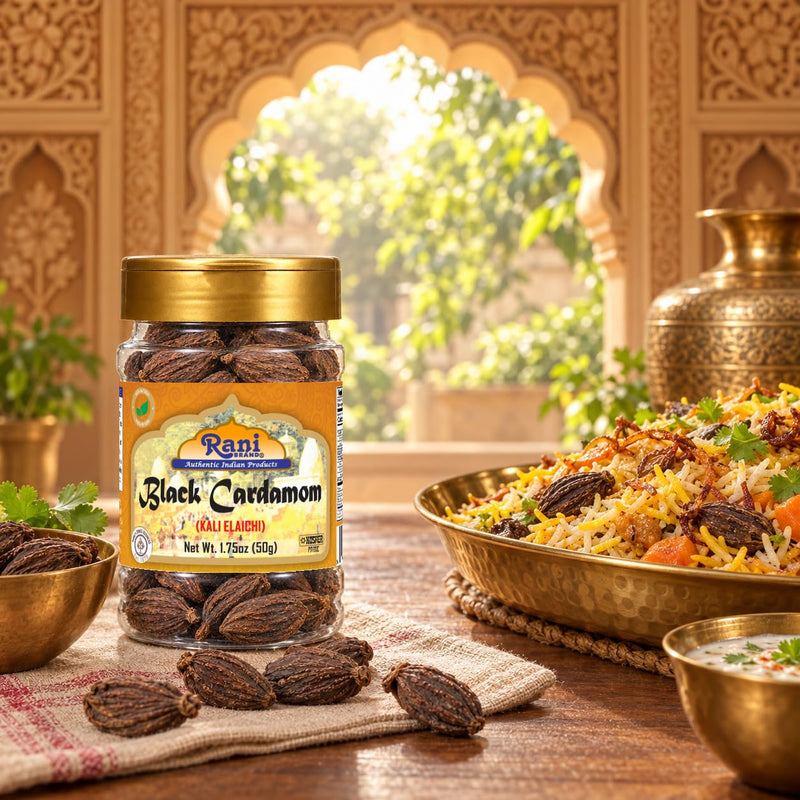 Rani Black Cardamom (Kali Elachi) {6 Sizes Available}