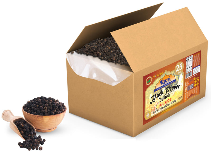 Rani Black Pepper Whole MG-1 {10 Sizes Available}