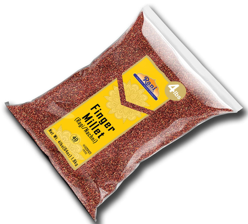 Rani Ragi Finger Millet (Eleusine Coracana) Whole Ancient Grain Seeds~ All Natural | Gluten Free Ingredients | NON-GMO | Vegan | Indian Origin