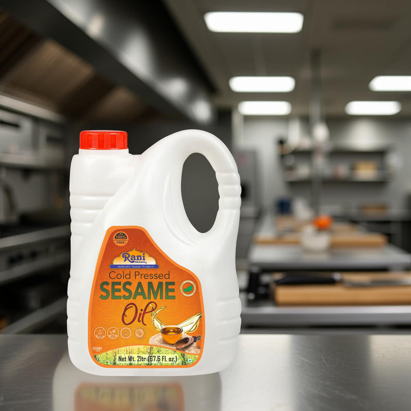 Rani Sesame Oil 67.6 Ounce (2 Liter) Cold Pressed | 100% Natural | NON-GMO | Kosher | Vegan | Gluten Free