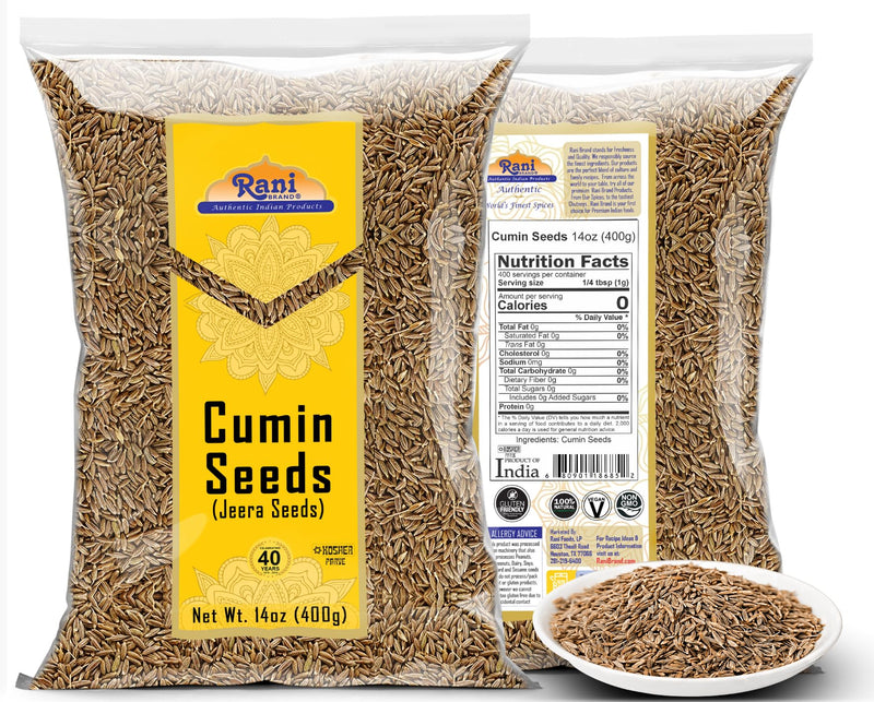 Rani Cumin Seeds Poly {5 Sizes Available}
