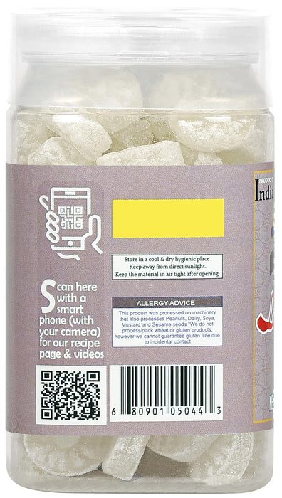Rani Lychee Candy 5.25oz (150g) Vacuum Sealed, Easy Open Top, Resealable Container ~ Indian Tasty Treats | Vegan | Gluten Friendly | NON-GMO | Indian Origin