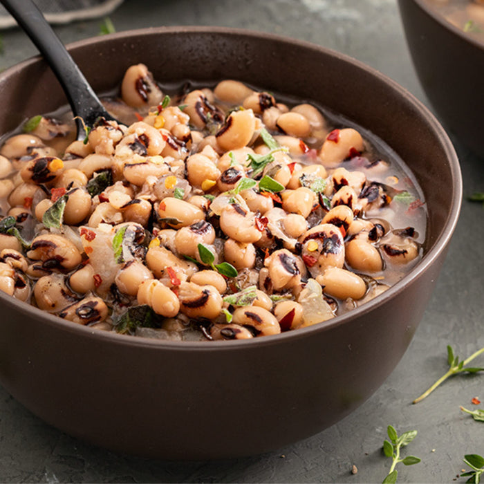 Rani Black Eyed Peas, Dried (Lobhia) 128oz (8lbs) 3.63kg Bulk ~ All Natural | Vegan | Kosher | Gluten Friendly | Product of USA