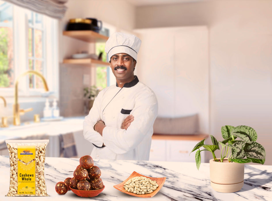 Rani Raw Cashews Whole (uncooked, unsalted) 7oz (200g) ~ All Natural, No Preservatives | Vegan | NON-GMO | Kosher | Gluten Friendly