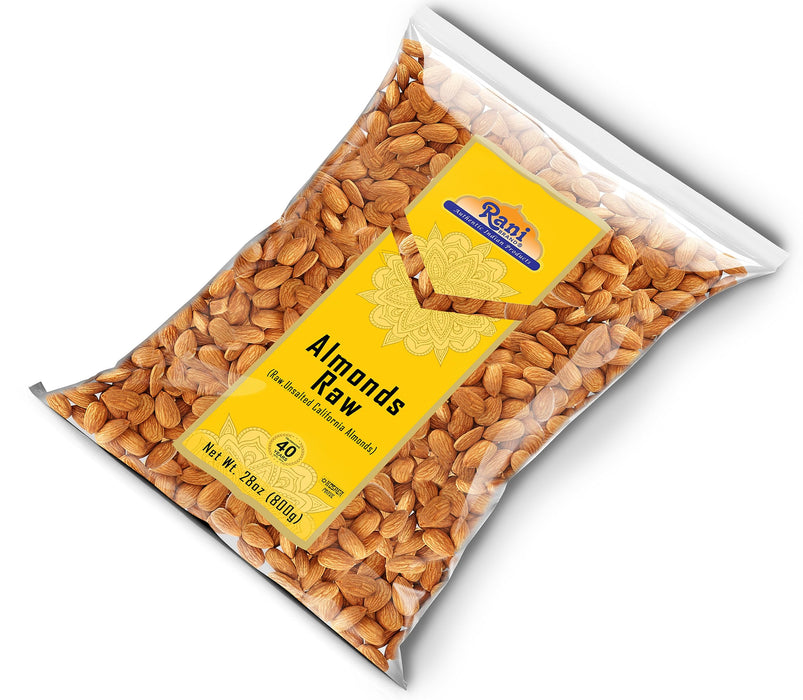 Rani Almonds Whole Raw {4 Sizes Available}