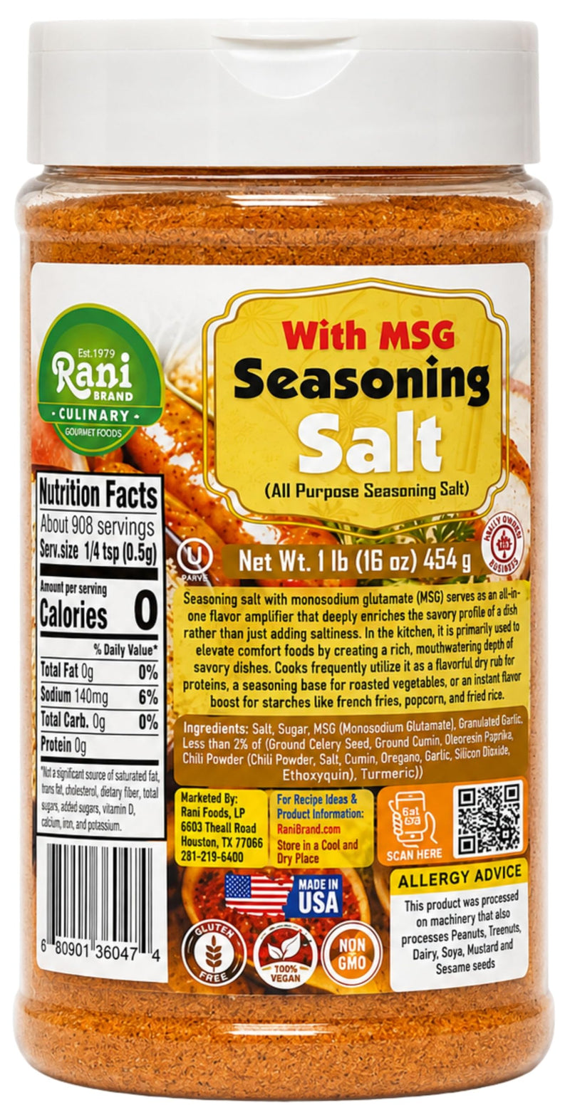Rani Seasoning Salt with MSG 16oz