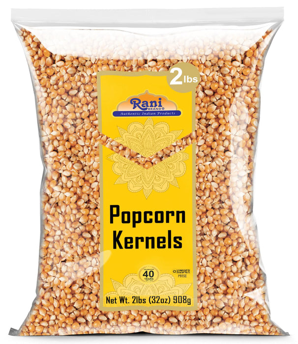 Rani Popcorn Kernels 32oz (2lbs) 908g Bulk, Perfect for Stovetop, Microwave & Popcorn Machines ~ All Natural | Gluten Friendly | Vegan | NON-GMO | Kosher | Product of USA