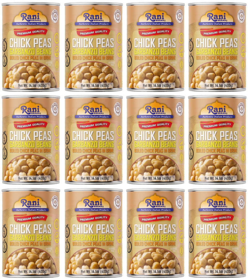 Rani Chick Peas, Garbanzo Beans 14oz
