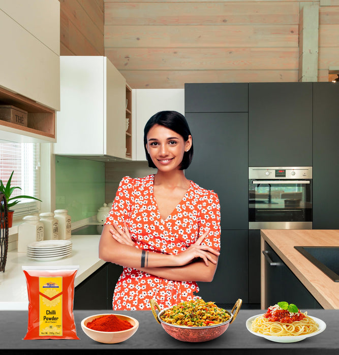 Rani Chilli Powder (Mirchi) Ground Indian Spice 7oz (200g) ~ All Natural, Salt-Free | Vegan | No Colors | Gluten Friendly | NON-GMO | Kosher | Indian Origin