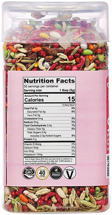 Rani Shahi Saunf 5.25oz (150g) Vacuum Sealed, Easy Open Top, Resealable Container ~ Indian Tasty Treats | Vegan | Gluten Friendly | NON-GMO | Indian Origin