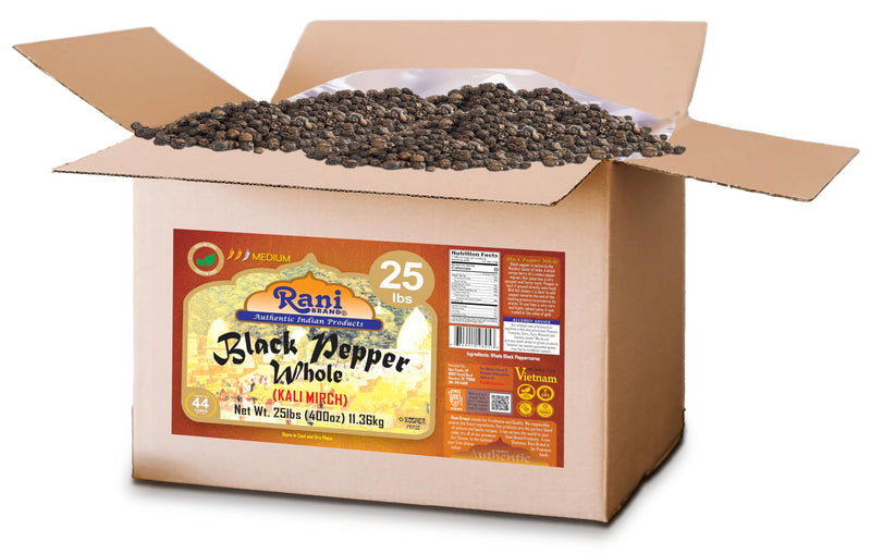 Rani Black Pepper Whole MG-1 {10 Sizes Available}