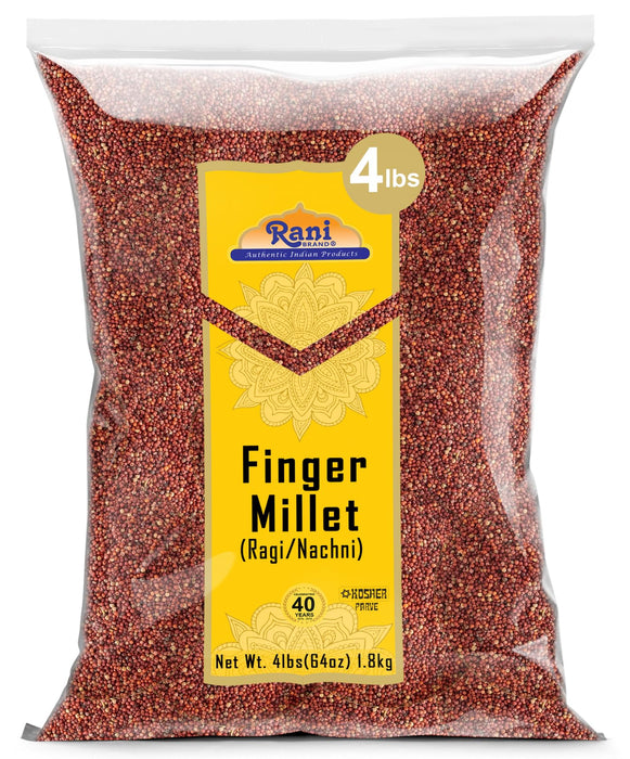 Rani Ragi Finger Millet (Eleusine Coracana) Whole Ancient Grain Seeds~ All Natural | Gluten Free Ingredients | NON-GMO | Vegan | Indian Origin