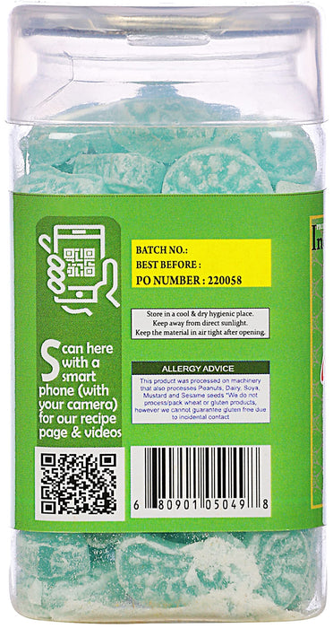 Rani Mint Candy 5.25oz (150g) Vacuum Sealed, Easy Open Top, Resealable Container ~ Indian Tasty Treats | Vegan | Gluten Friendly | NON-GMO | Indian Origin