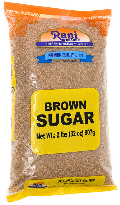 Rani Brown Sugar 32oz (2lbs) 908g ~ All Natural | Gluten Friendly | Vegan | Non-GMO | Kosher | Indian Origin